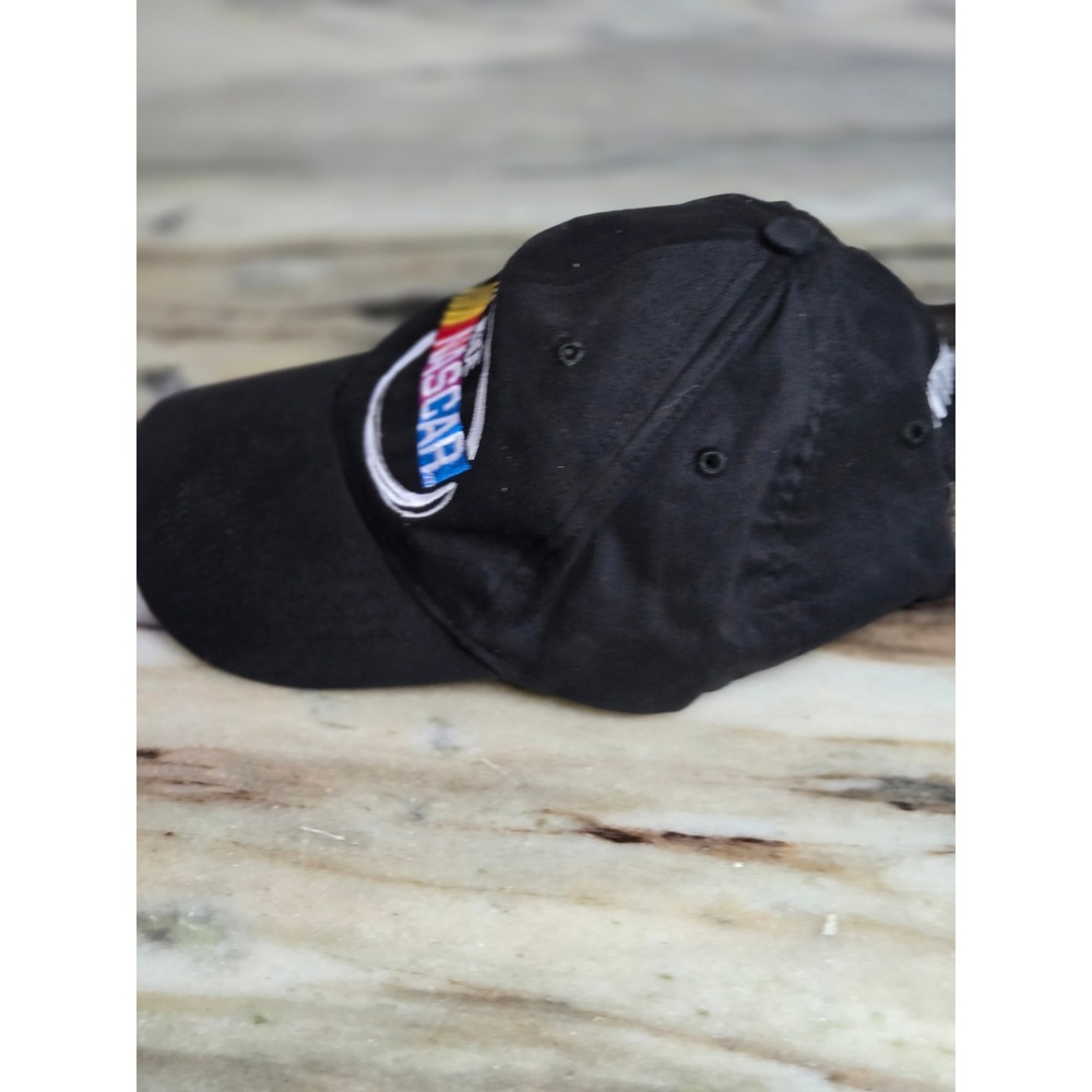 Inside NASCAR Showtime Black Embroidered Baseball Cap Hat KC Caps Adjustable - Picture 2 of 6